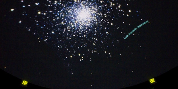 Planetarium Photos Star Cluster