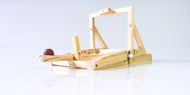 Catapult wooden