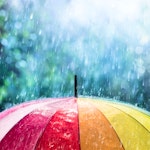 Rainy weather umbrella