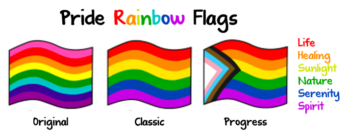 Pride Rainbow Flags